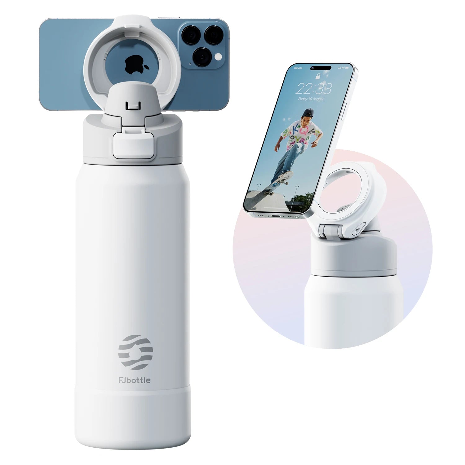 Stay Hydrated & Hands-Free Anywhere 🧲💧📱