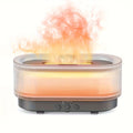 Flame Aroma Humidifier – Ultrasonic Essential Oil Diffuser with LED Flame Effect 🔥