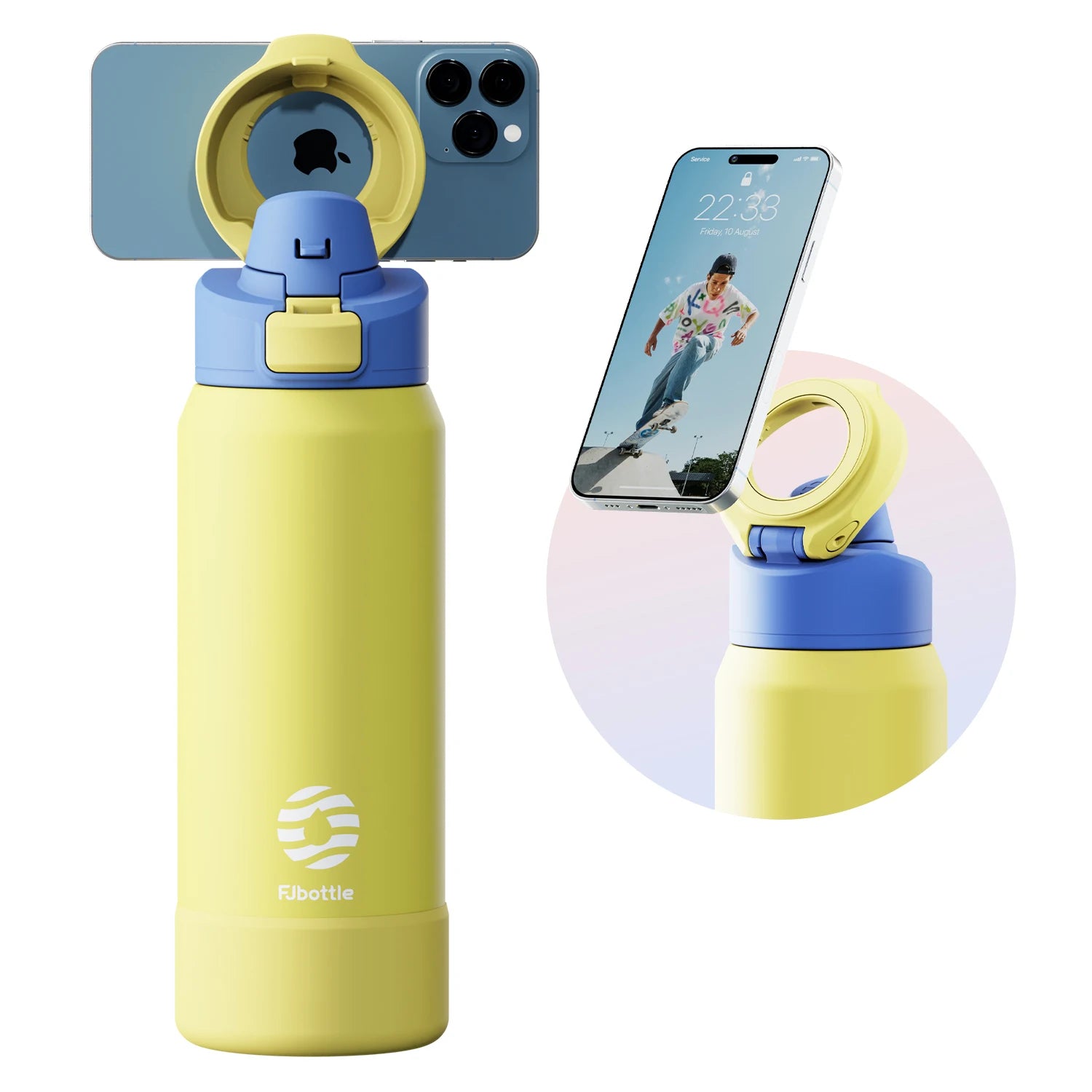 Stay Hydrated & Hands-Free Anywhere 🧲💧📱