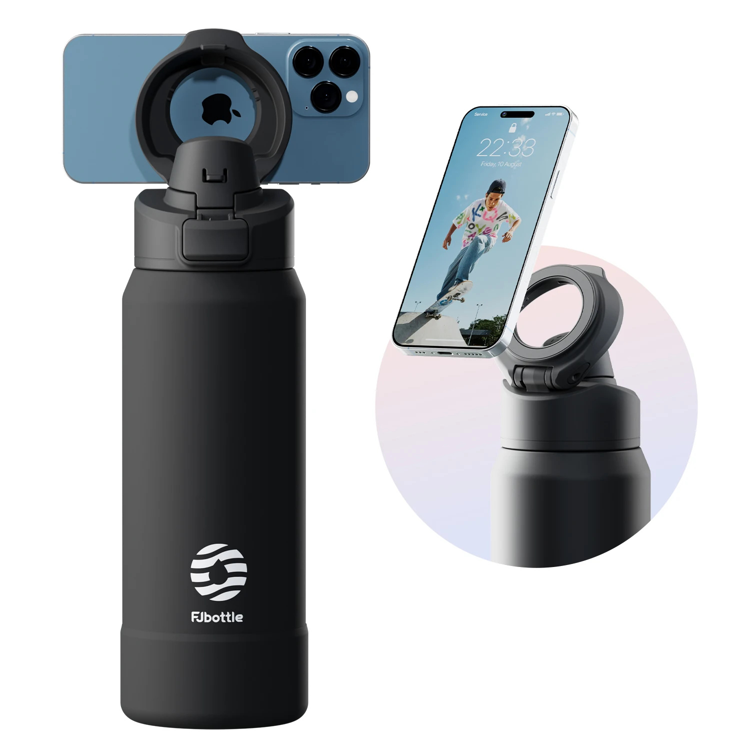 Stay Hydrated & Hands-Free Anywhere 🧲💧📱