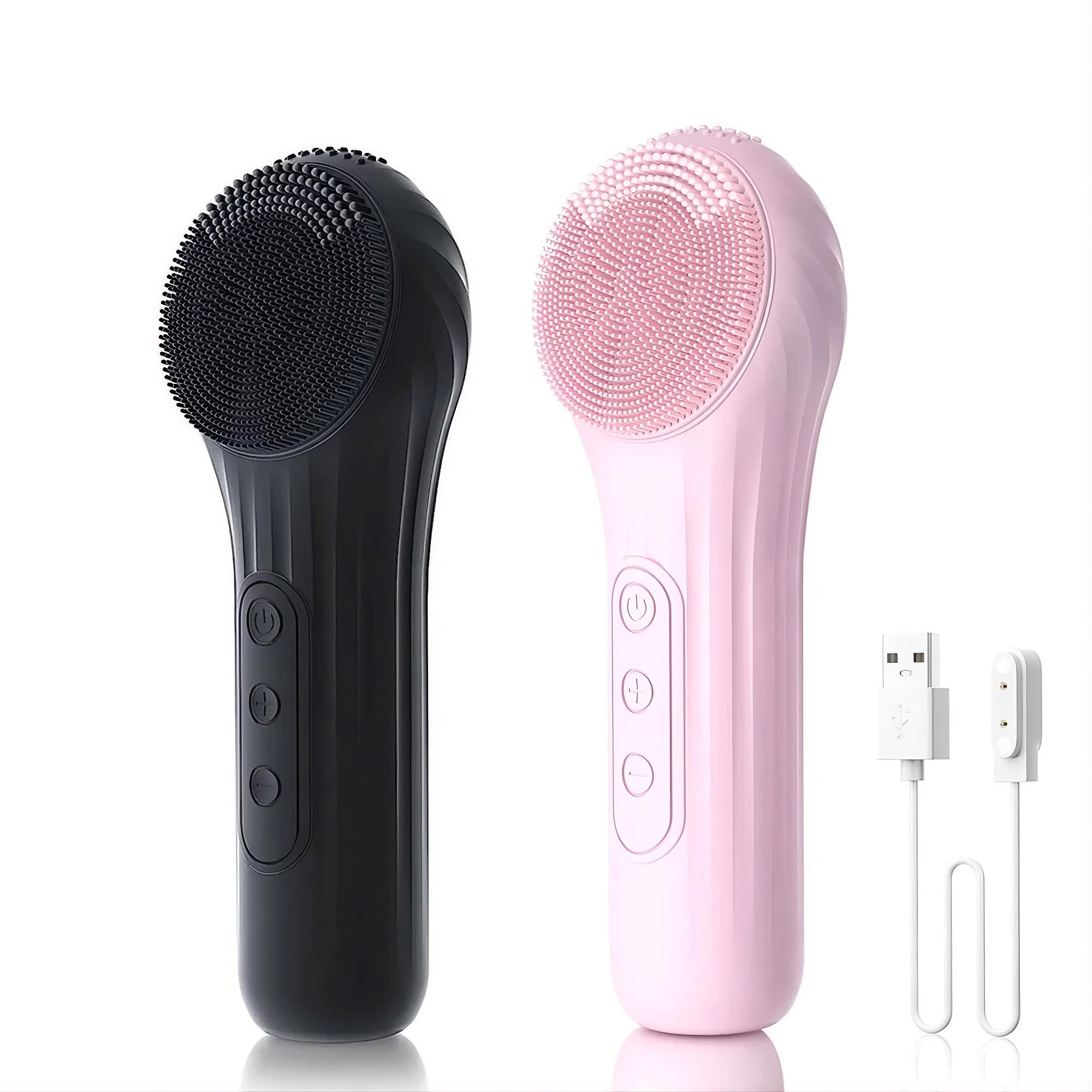 Deep Clean & Glow with the Dual-Sided Silicone Face Brush ✨🧖‍♀️