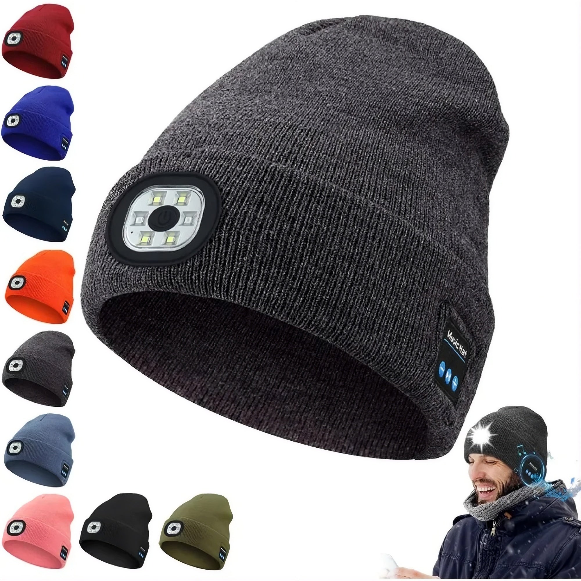 Stay Warm, Hands-Free & Connected This Winter ❄️🎧🔦