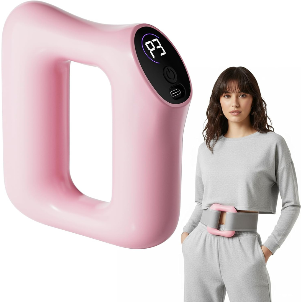 Hands-Free Percussion Massage Gun – 360° Deep Tissue Muscle Recovery ✨💪