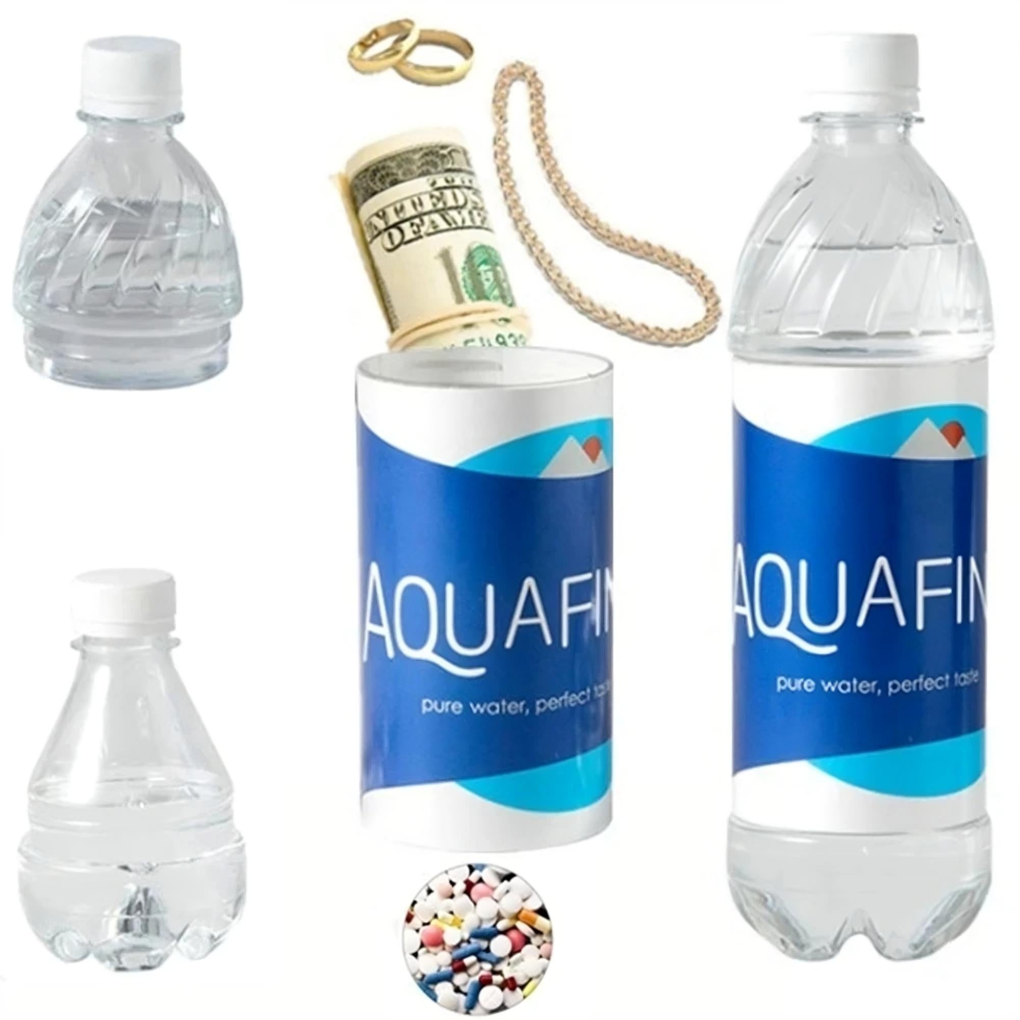 Secret Water Bottle Diversion Safe – Hidden Storage for Cash & Valuables 💧🔒