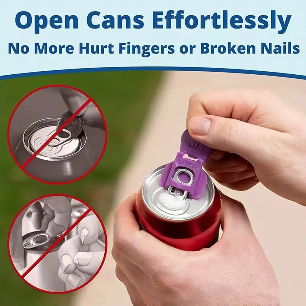 Soda Can Lid Opener – Easy Open Can Cover & Drink Protector 🥤