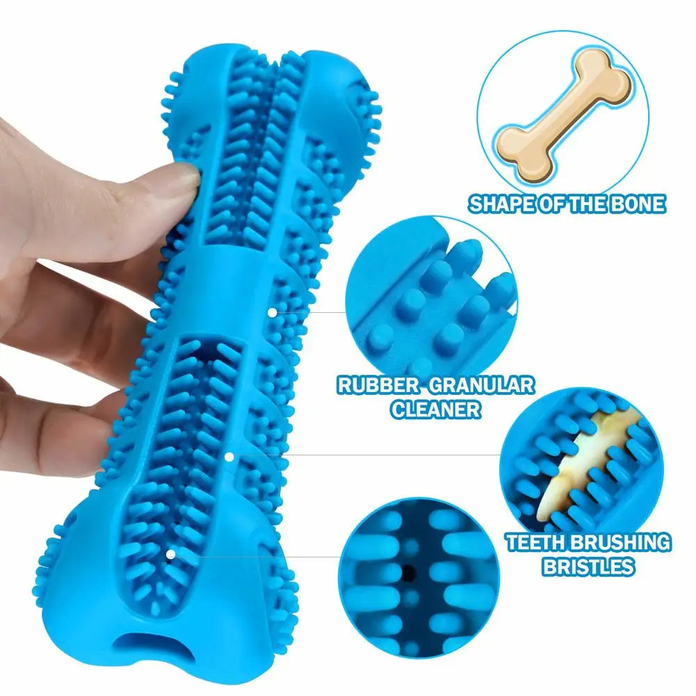 Dog Toothbrush Chew Toy – Dental Cleaning Toy for Small & Large Dogs 🦴🐶