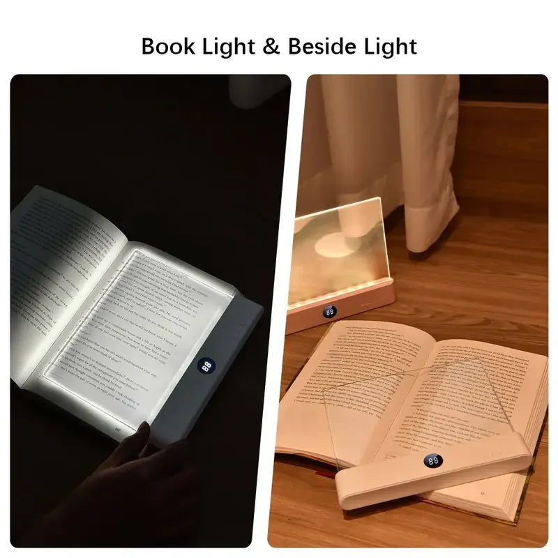 Smart LED Book Light – Rechargeable Reading Light for Eye Protection 📚