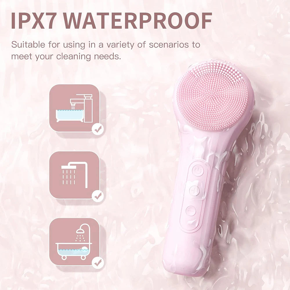 Deep Clean & Glow with the Dual-Sided Silicone Face Brush ✨🧖‍♀️