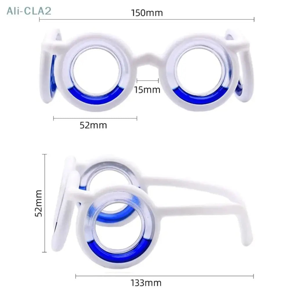 Motion Sickness Glasses – Natural Relief for Cars, Flights & Travel ✈️🚗🌊