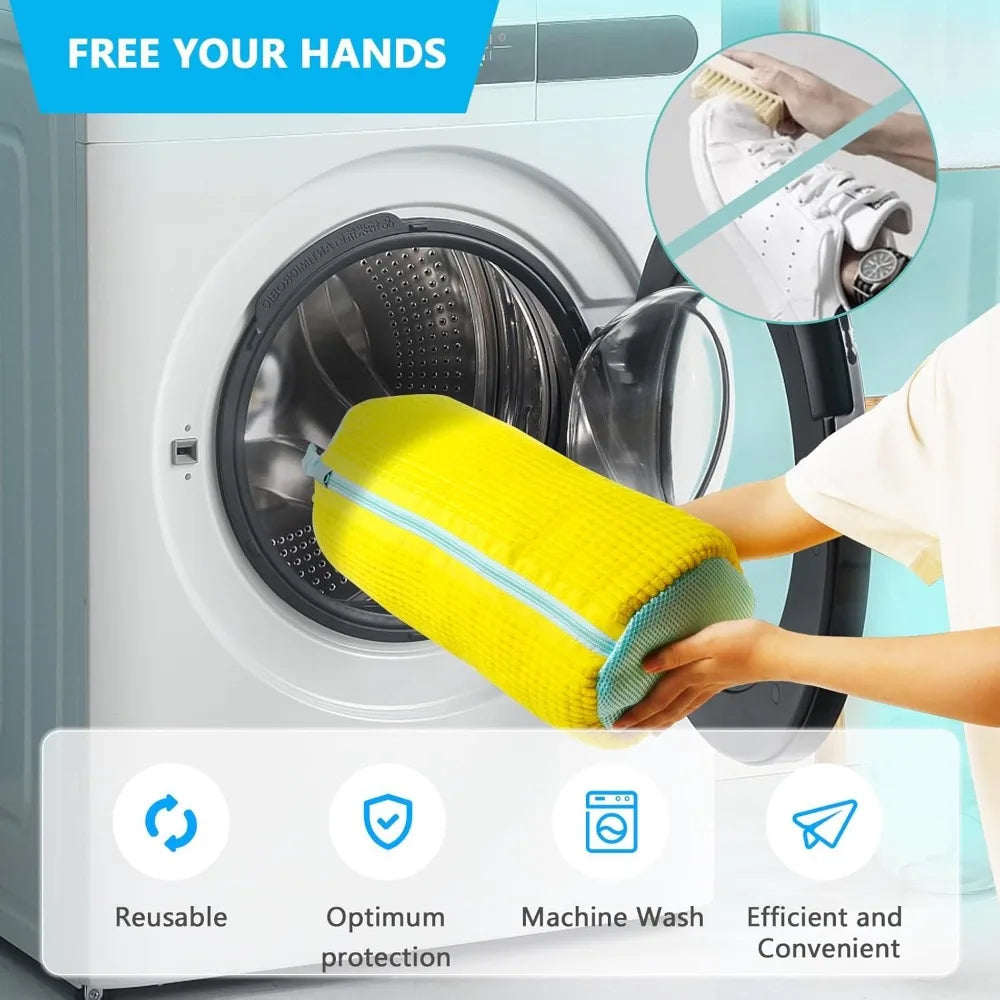 Wash Your Shoes Without Ruining Them 👟✨