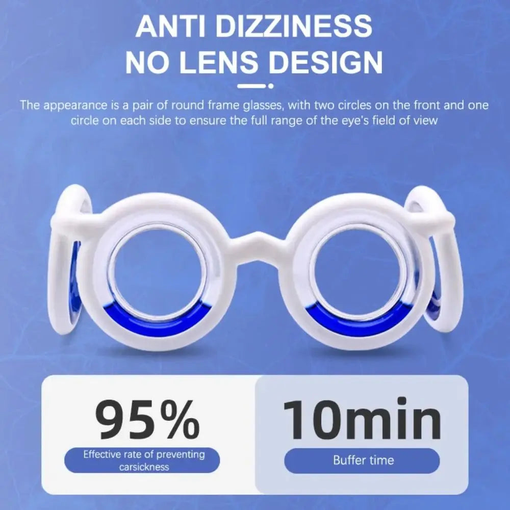 Motion Sickness Glasses – Natural Relief for Cars, Flights & Travel ✈️🚗🌊