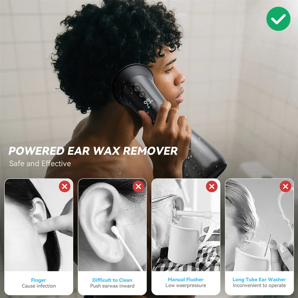 Safely Remove Ear Wax at Home with Gentle Water Cleaning 👂💧