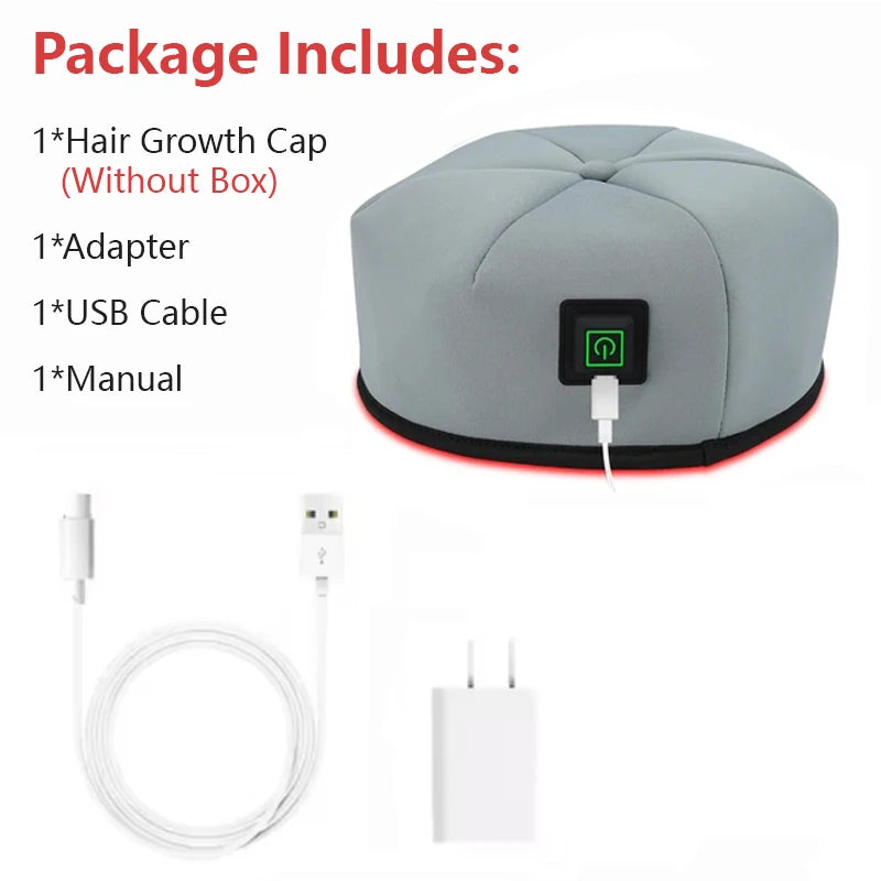 Hair Rejuvenation Cap™ – 660nm & 830nm LED Hair Growth Therapy