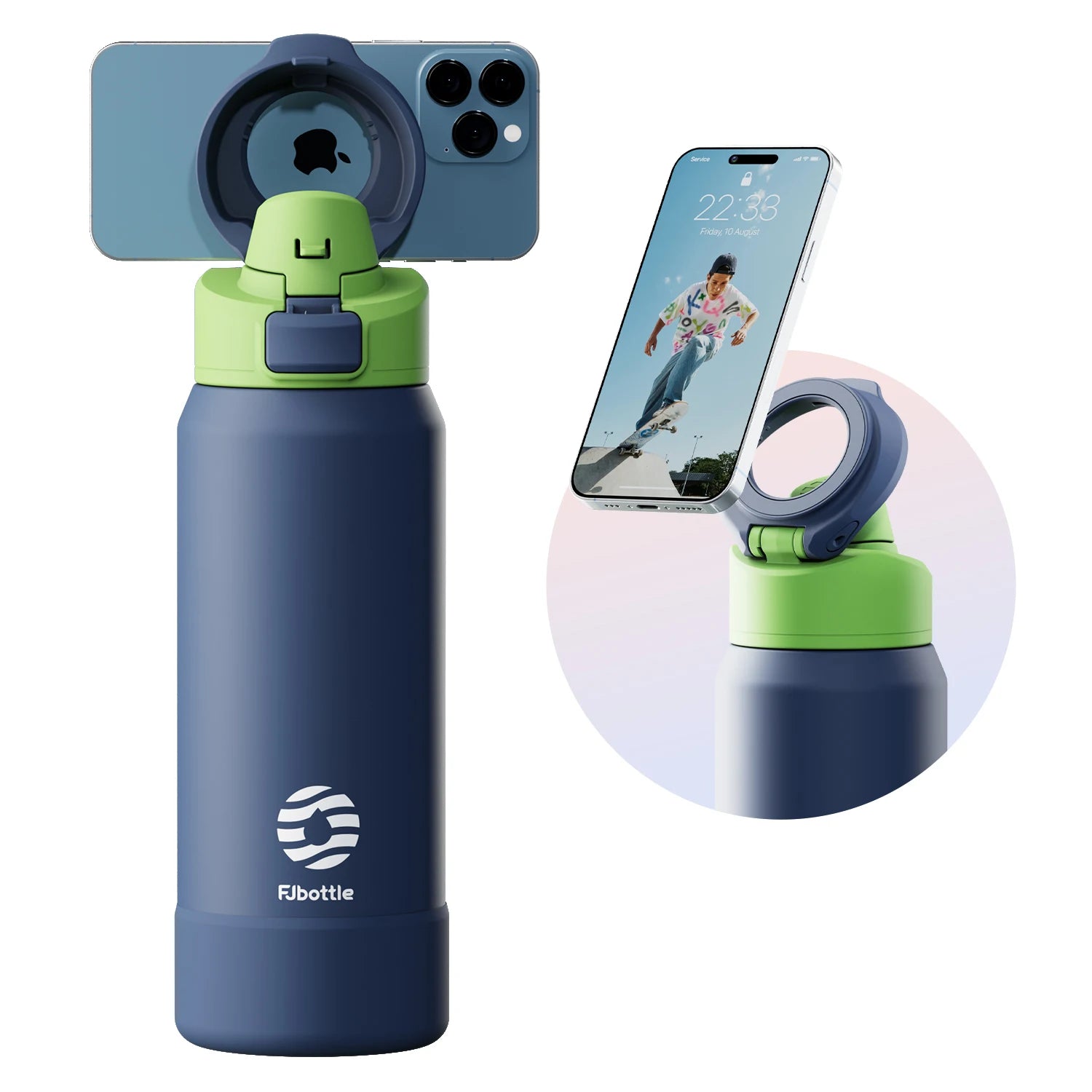 Stay Hydrated & Hands-Free Anywhere 🧲💧📱
