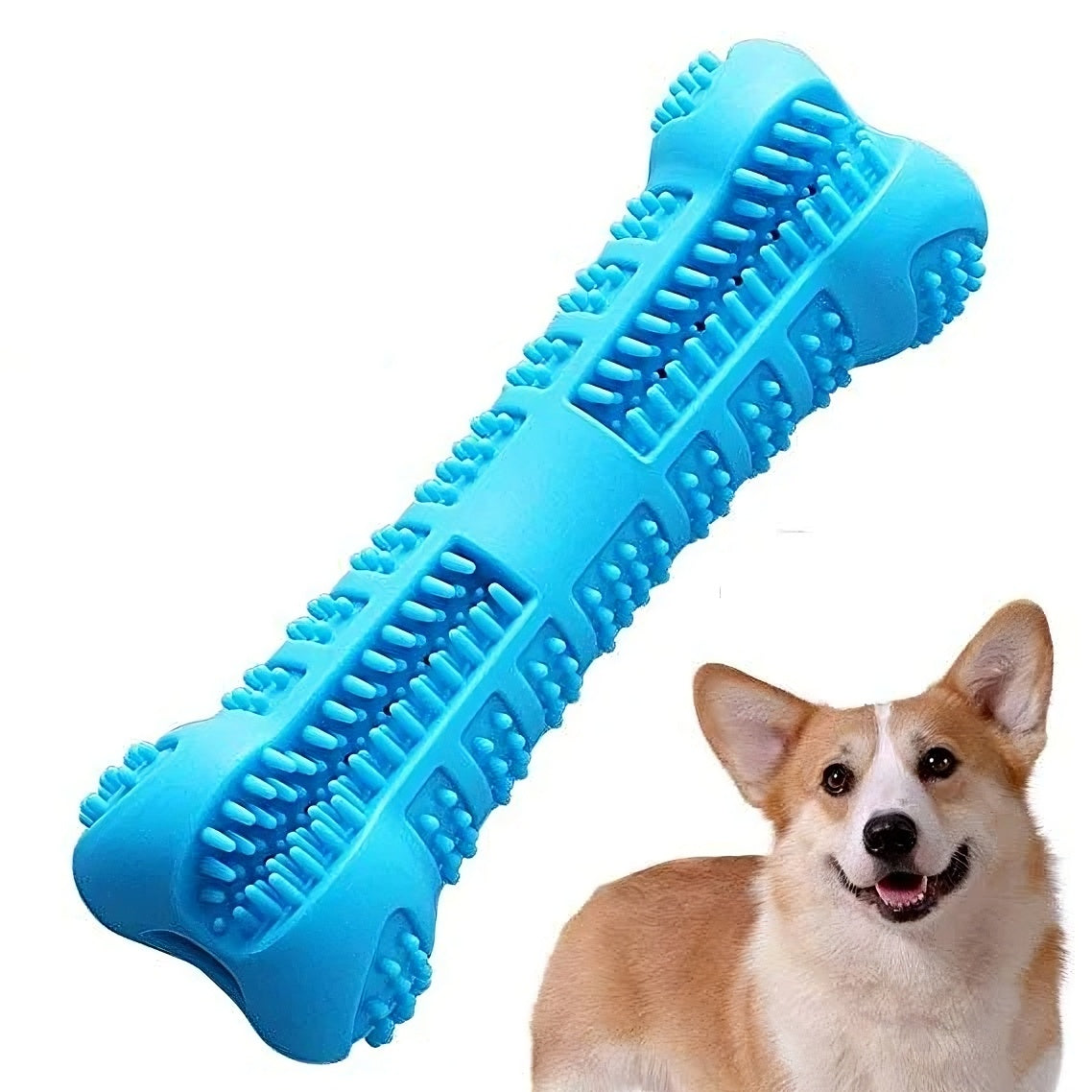 Dog Toothbrush Chew Toy – Dental Cleaning Toy for Small & Large Dogs 🦴🐶