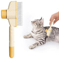 Self-Cleaning Pet Grooming & Flea Comb – Deshedding Brush for Cats & Dogs 🐶🐱✨