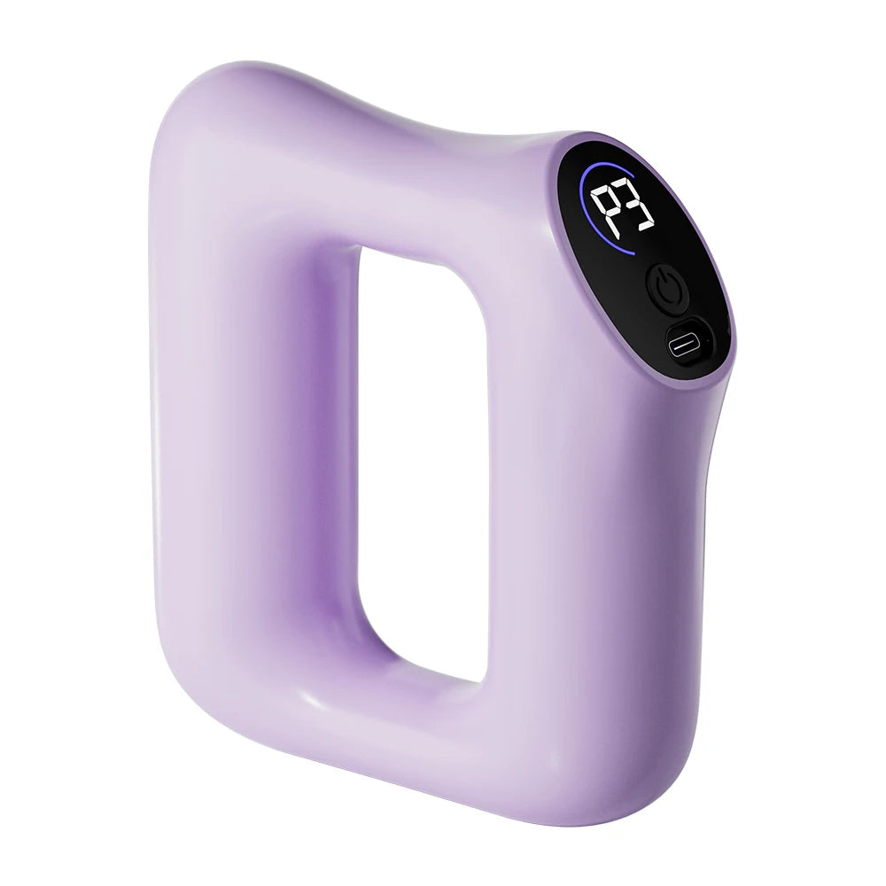 Hands-Free Percussion Massage Gun – 360° Deep Tissue Muscle Recovery ✨💪