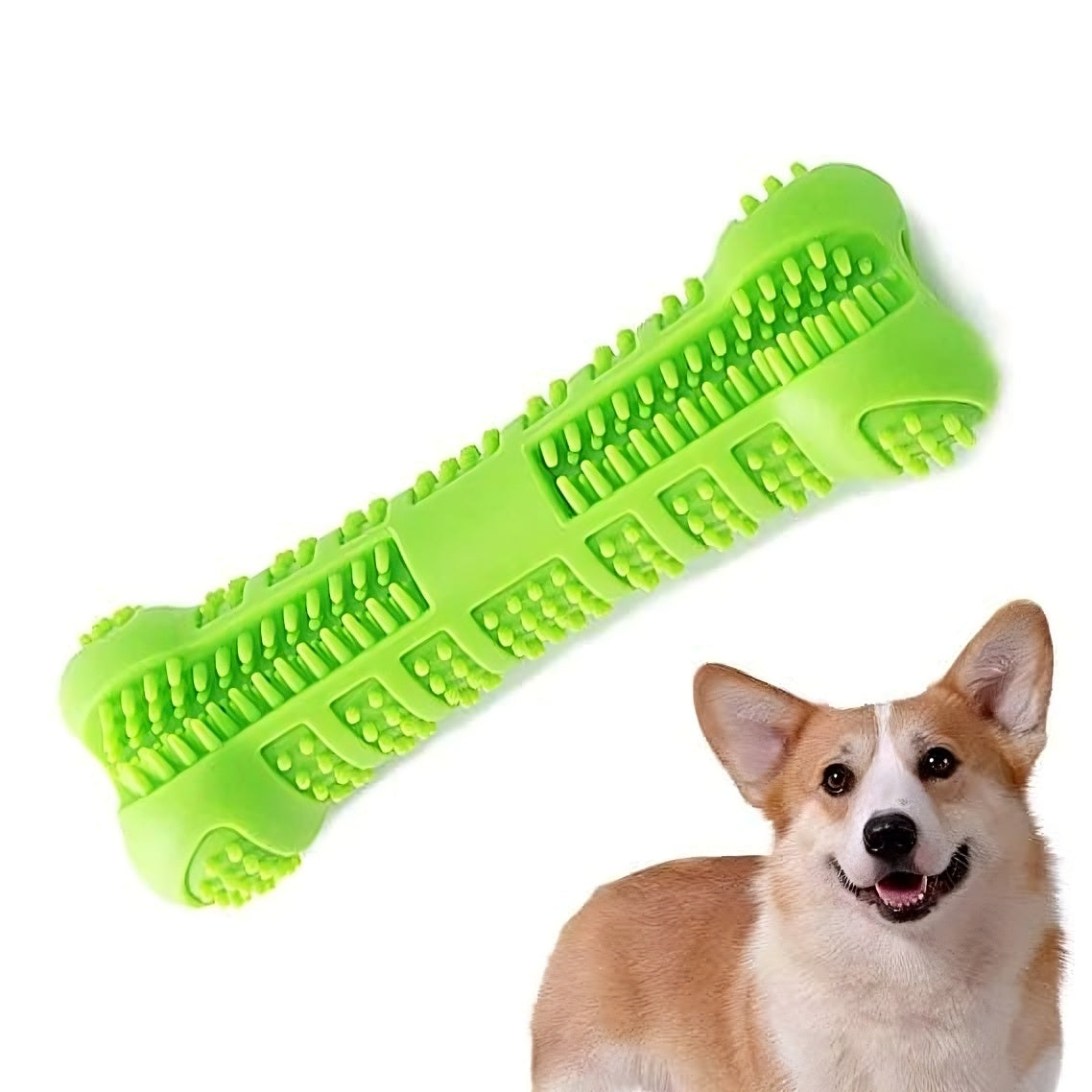 Dog Toothbrush Chew Toy – Dental Cleaning Toy for Small & Large Dogs 🦴🐶