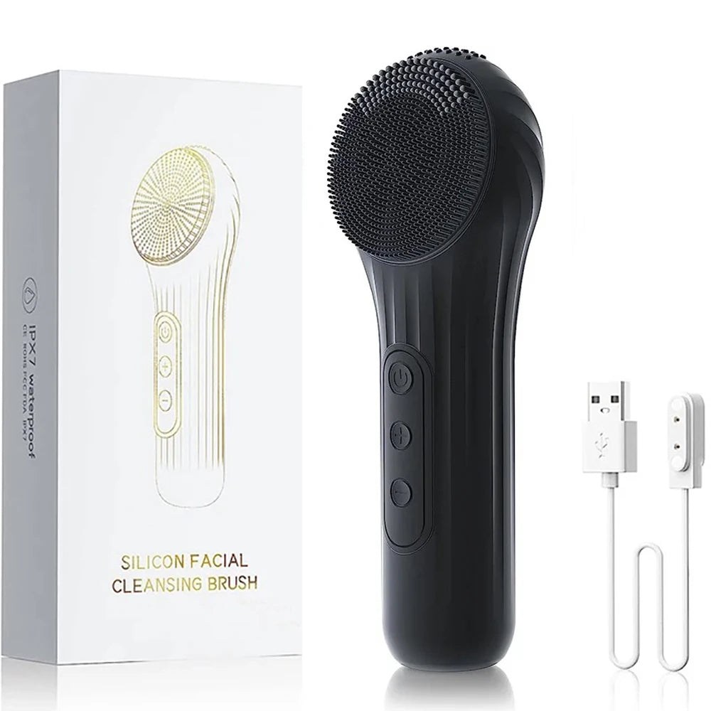 Deep Clean & Glow with the Dual-Sided Silicone Face Brush ✨🧖‍♀️