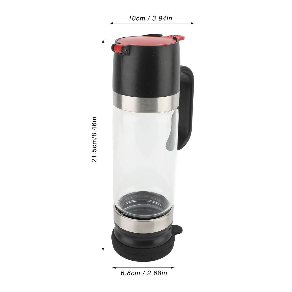 No-Drip Glass Honey Dispenser – Mess-Free Syrup & Honey Pourer