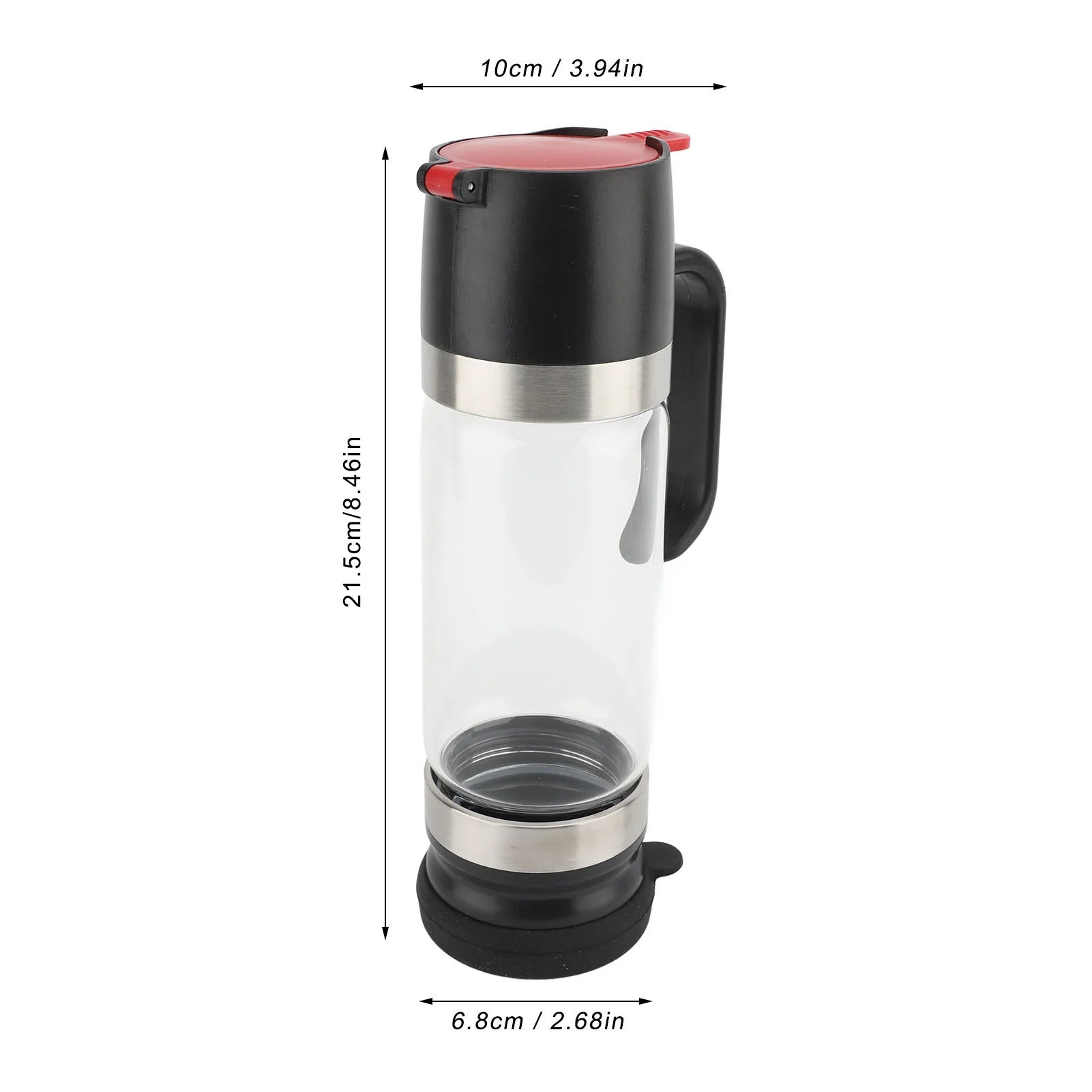 No-Drip Glass Honey Dispenser – Mess-Free Syrup & Honey Pourer