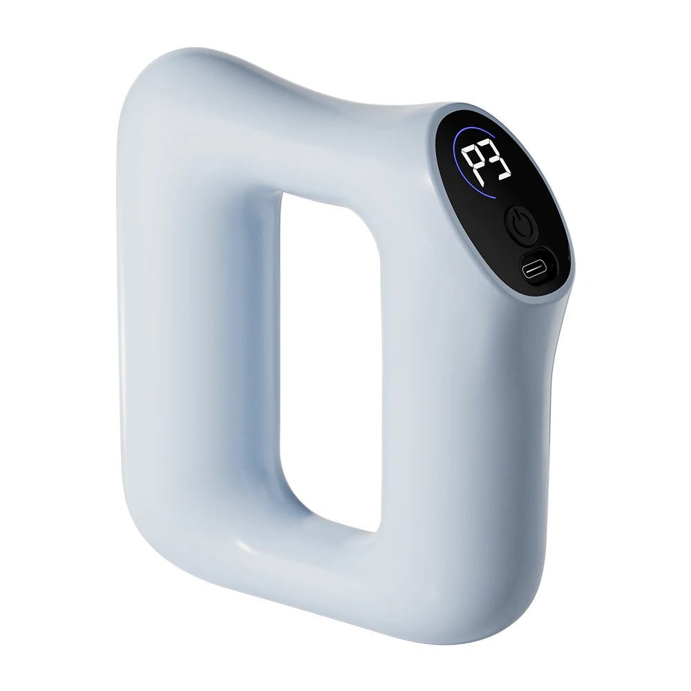 Hands-Free Percussion Massage Gun – 360° Deep Tissue Muscle Recovery ✨💪