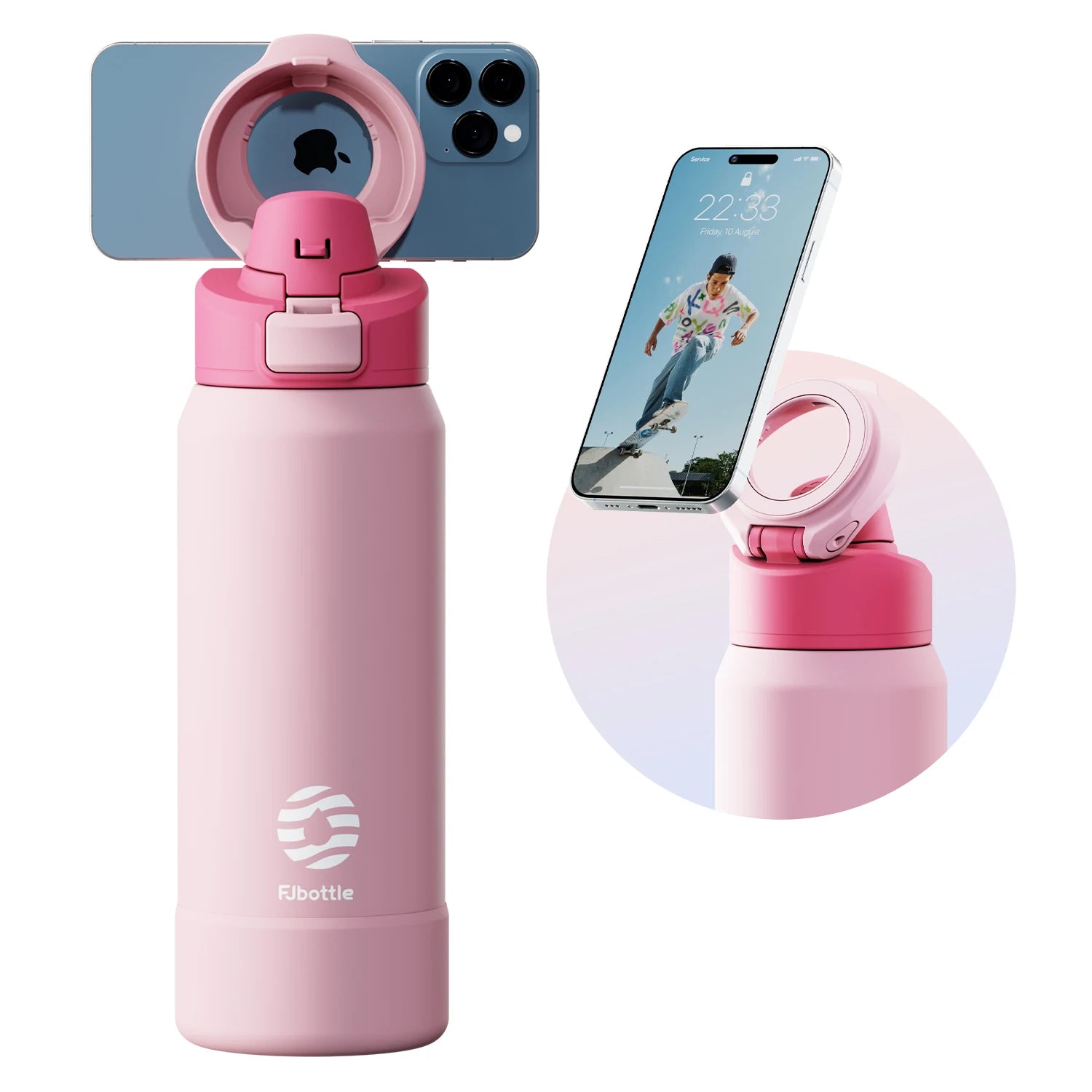 Stay Hydrated & Hands-Free Anywhere 🧲💧📱