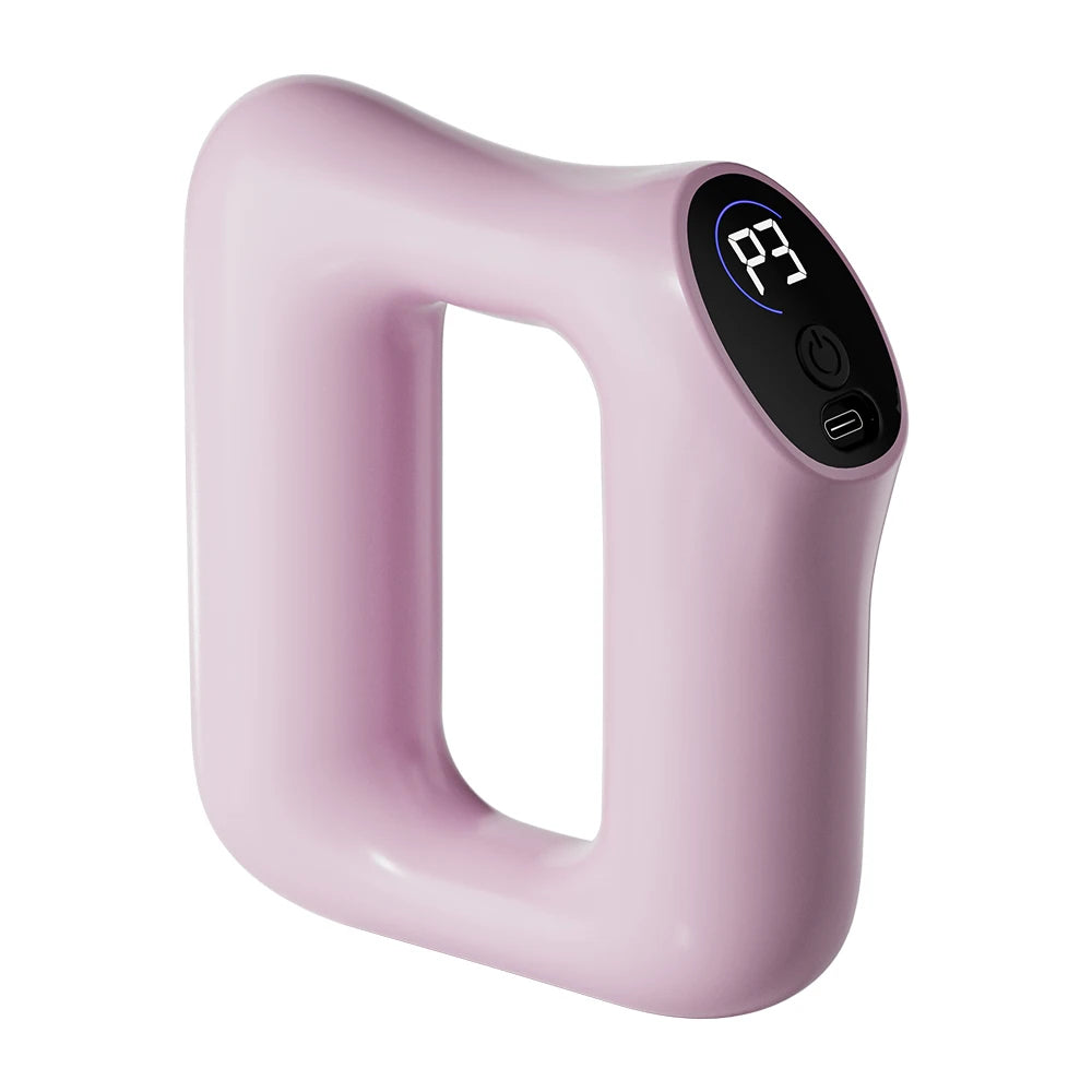 Hands-Free Percussion Massage Gun – 360° Deep Tissue Muscle Recovery ✨💪
