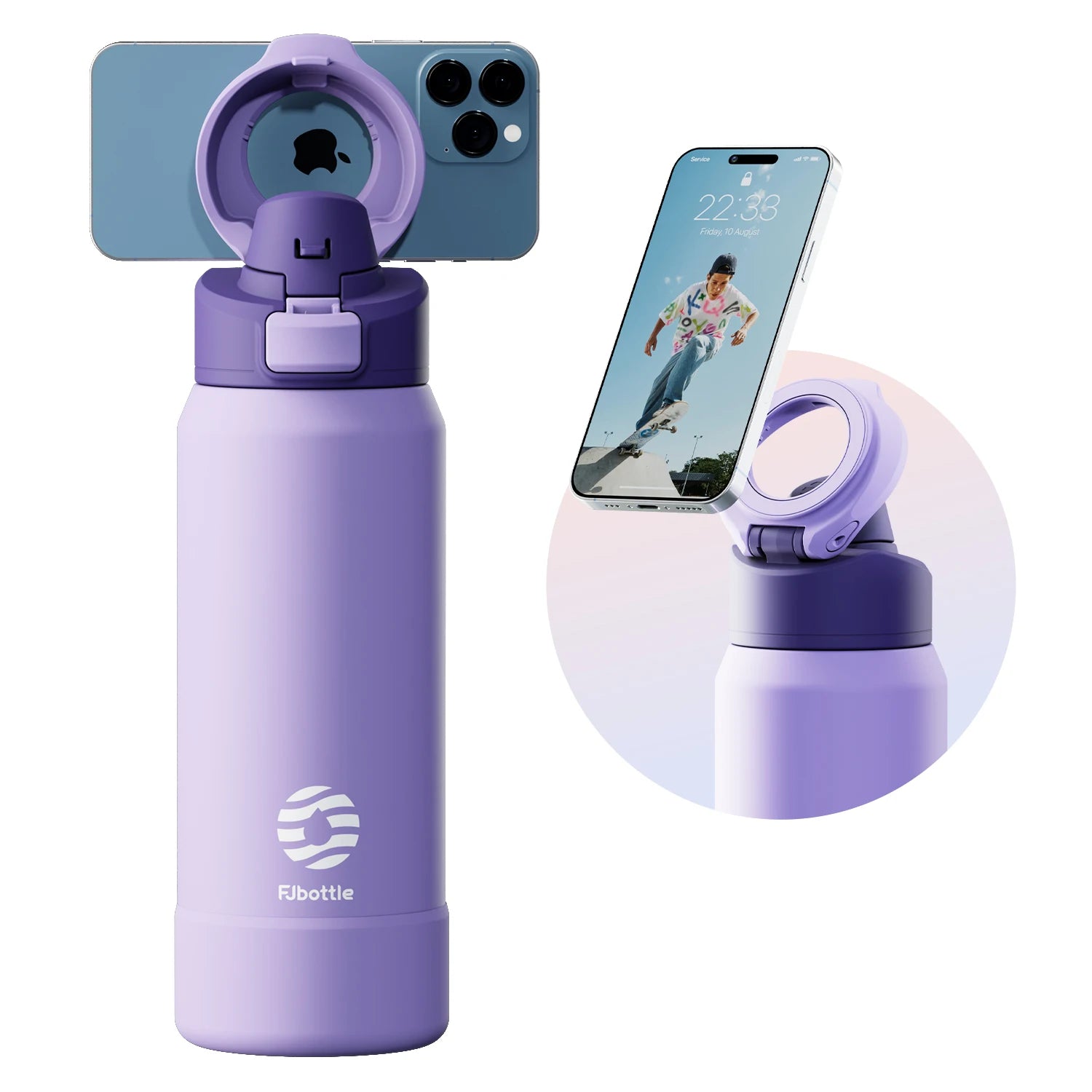 Stay Hydrated & Hands-Free Anywhere 🧲💧📱
