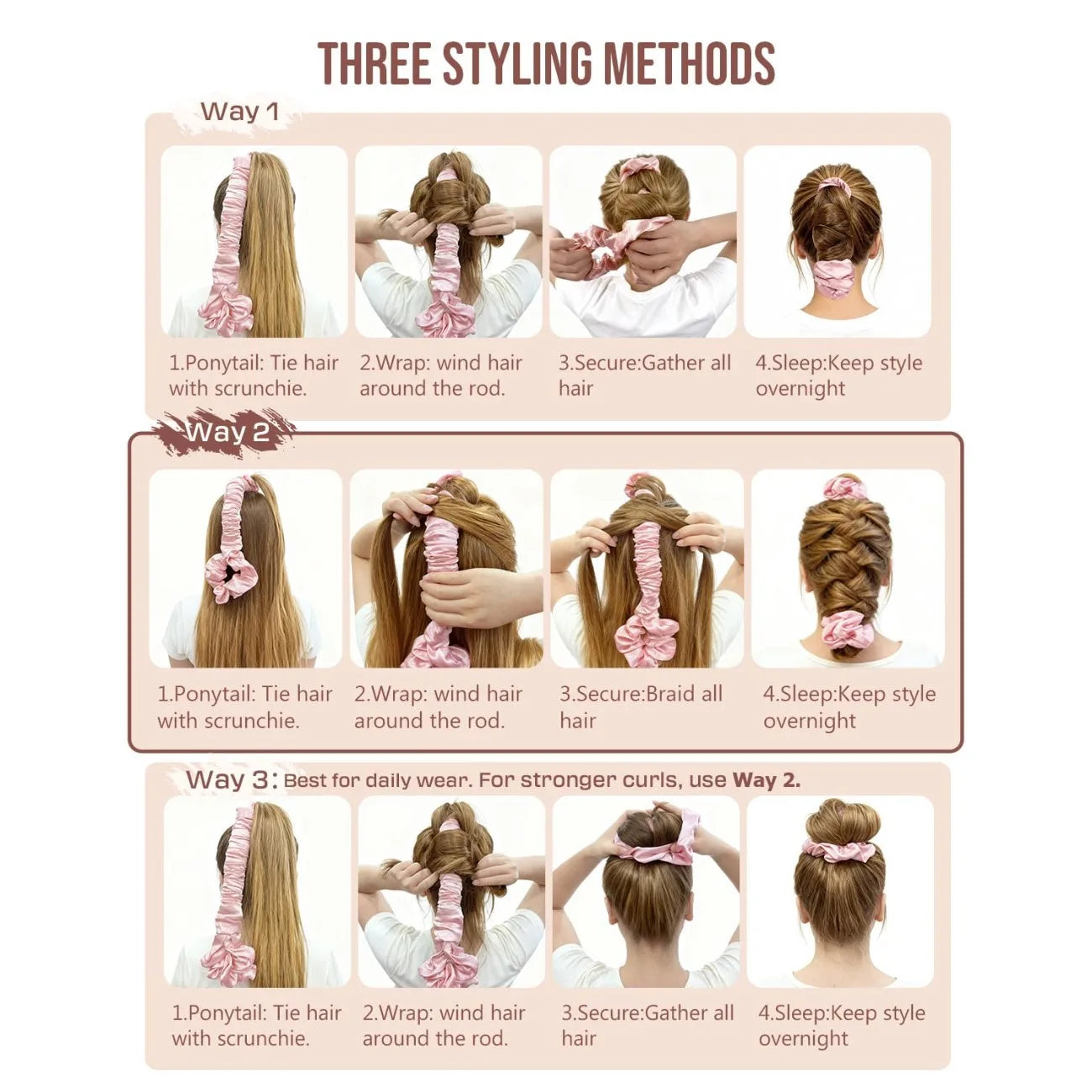 Wake Up With Perfect Heatless Curls Overnight