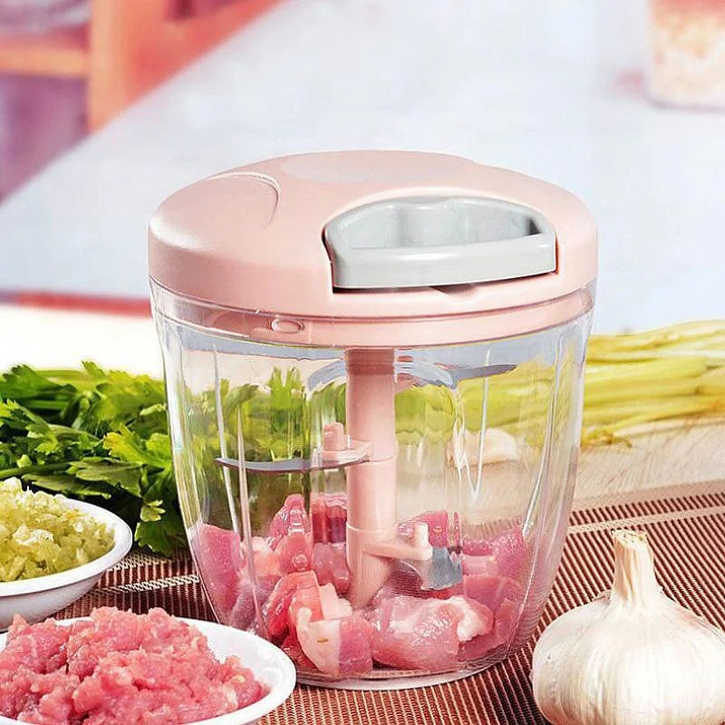 Manual Meat & Vegetable Mincer Hand Chopper