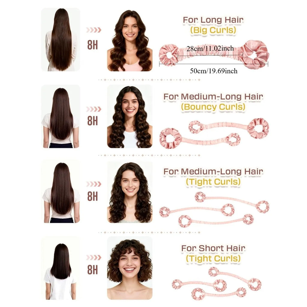 Wake Up With Perfect Heatless Curls Overnight