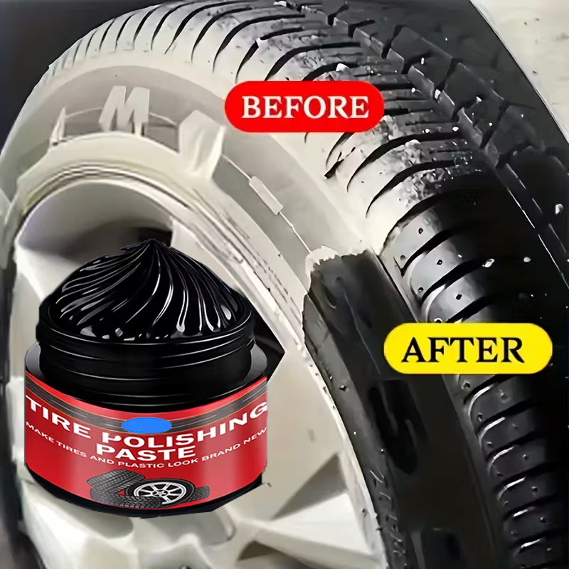 RESTORE THAT DEEP BLACK SHINE IN MINUTES.