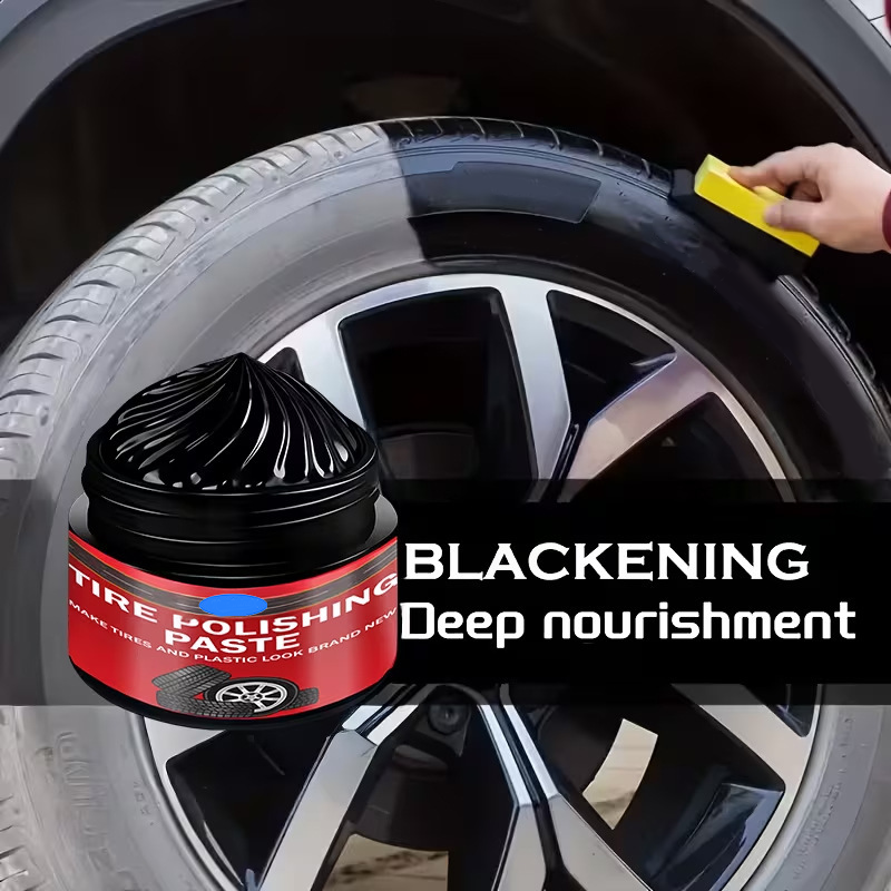 RESTORE THAT DEEP BLACK SHINE IN MINUTES.
