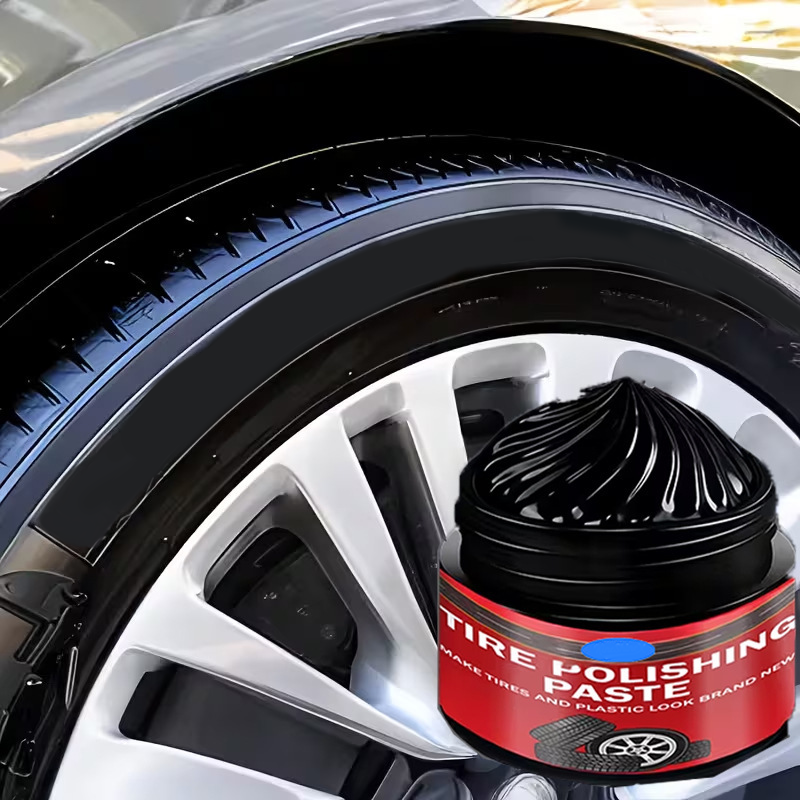 RESTORE THAT DEEP BLACK SHINE IN MINUTES.